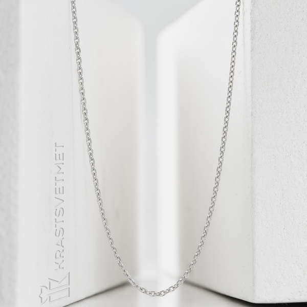 Цепь из платины, плетение «Кобра»